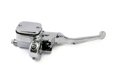 Pompa freno anteriore cromata da 11/16'' doppio di  - Annuncio 8562101