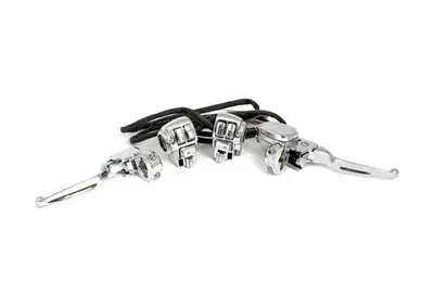 Kit comandi manubrio cromati per disco doppio da 1  - Annuncio 8562132