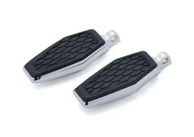 Pedaline Kuryakyn Hex cromate con adattatore masch  - Annuncio 8562674