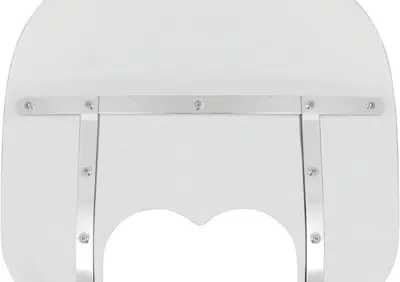 Parabrezza Memphis Fats alto 33 cm trasparente per  - Annuncio 8563736