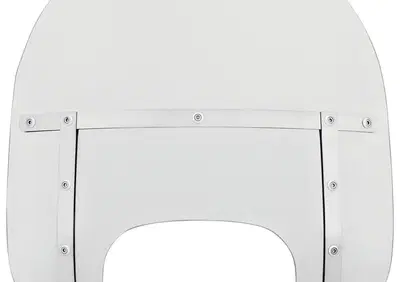 Parabrezza Memphis Fats alto 38 cm trasparente per  - Annuncio 8563747