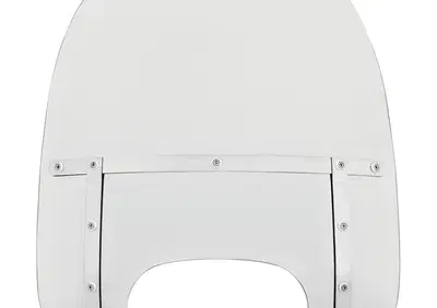 Parabrezza Memphis Fats alto 48 cm trasparente per  - Annuncio 8563751