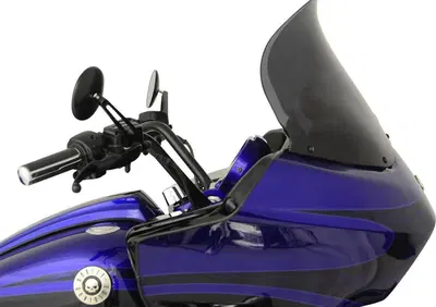 Parabrezza Klock Werks Flare fumè scuro alto 14 cm - Annuncio 8563932