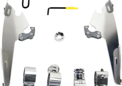 kit sgancio rapido cromato per Batwing Memphis Sha  - Annuncio 8564023