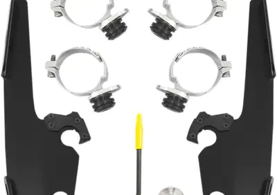 kit sgancio rapido nero per Batwing Memphis Shades  - Annuncio 8564038