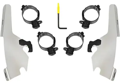 kit sgancio rapido cromato per Batwing Memphis Sha  - Annuncio 8564041