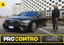 Mercedes Classe S, PRO e CONTRO | La pagella e tutti i numeri della prova strumentale