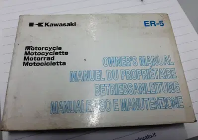Manuale Kawasaki ER 500 - Annuncio 8596703