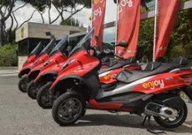 Scooter Sharing a Roma con Enjoy e MP3