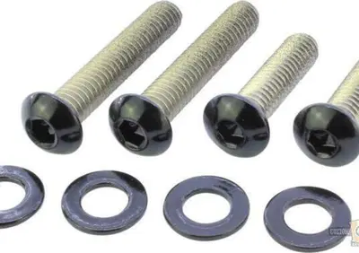 Kit viti supporti parafango posteriore nere lucide  - Annuncio 8827960