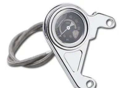 Kit manometro pressione olio Ness Radius cromato c Arlen Ness - Annuncio 8828035