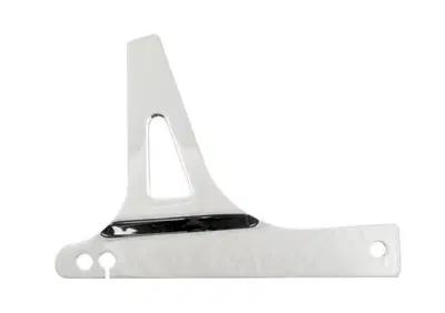 Piastre cromate per schienalino Sissy Bar fisso pe  - Annuncio 8828519