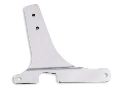 Piastre cromate per schienalino Sissy Bar fisso pe  - Annuncio 8828553