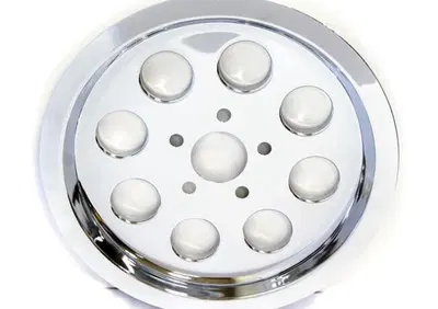 Copertura puleggia 70 denti cromata per FXR dal 19  - Annuncio 8829147