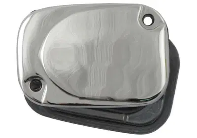 Coperchio pompa freno anteriore Cone cromato per V  - Annuncio 8829281