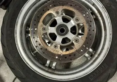 Cerchio posteriore completo disco mozzo gomma Burg Suzuki - Annuncio 8881049