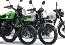 Kawasaki W175 SE, W175 Cafe e W175TR SE 2023