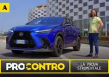 Nuova Lexus NX 2022, PRO e CONTRO | La pagella e tutti i numeri della prova strumentale [Video]