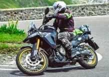 Le future SV e V-Strom Suzuki hanno perso la V [Foto spia]