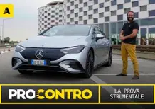 Mercedes EQE, PRO e CONTRO | La pagella e i numeri della prova strumentale [Video]