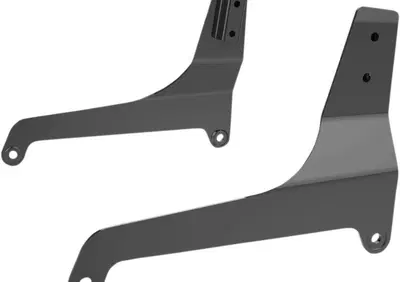 Piastre nere per schienalino Sissy Bar fisso per S Drag Specialties - Annuncio 9036723