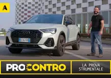 Audi Q3 Sportback, PRO e CONTRO | La pagella e i numeri della prova strumentale [Video]