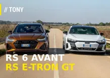 Qual è la migliore Audi da Gran Turismo? Confronto fra RS 6 Avant e RS e-tron GT