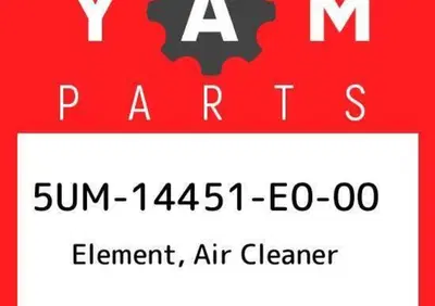 FILTRO ARIA YAMAHA 5UM14451E000 - Annuncio 9093212