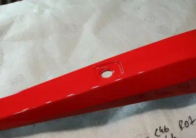 SEMICODONE DX VERNICIATO ROSSO ORIGINALE GILERA RU - Annuncio 9101270
