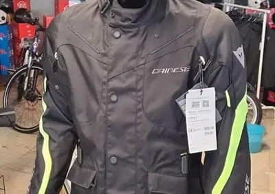 GIACCA TEMPEST 2 D-DRY BLACK/FLUO YELLOW Dainese - Annuncio 9102906