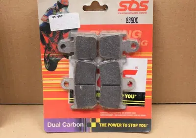 SET 4 PASTIGLIE FRENO ANTERIORE RACING SBS 839DC - Annuncio 9149203