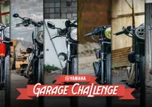 Yamaha XV 950 Garage Challenge
