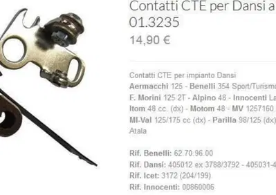 contatti Benelli - Annuncio 9155426
