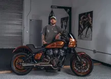 Indian, arriva la seconda "Forged" Sport Chief: è costruita per il campione di MMA  T.J. Dillashaw