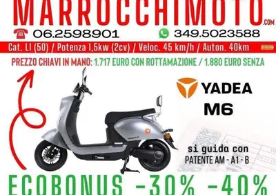Yadea M6L (2022 - 26) - Annuncio 9048317