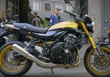 Una Kawasaki Z900RS SE alla Distinguished Gentlemans Ride: è davvero una special di serie? [VIDEO]