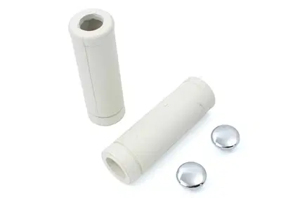 Manopole Bianche con tappi cromati per accelerator  - Annuncio 8549550