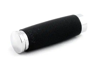 Pedalino Cambio Avon Custom gomma nera, cromato - Annuncio 8555342