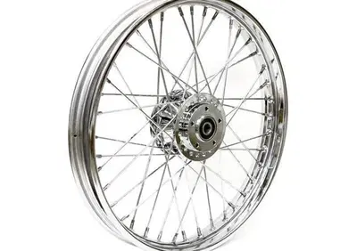 Ruota anteriore a 40 raggi cromata 21x2,15 per Dyn  - Annuncio 9210836