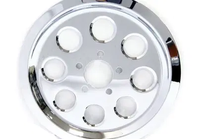 Copertura puleggia 70 denti cromata per Dyna dal 2  - Annuncio 8829155