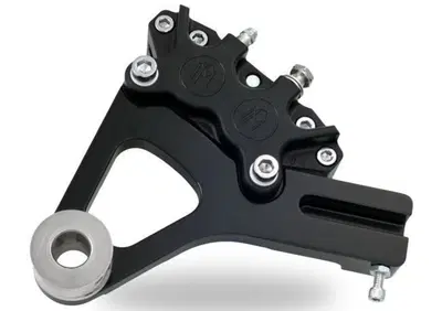 Pinza freno PM 4 pistoni post. con supporto - nera Performance Machine - Annuncio 9024548