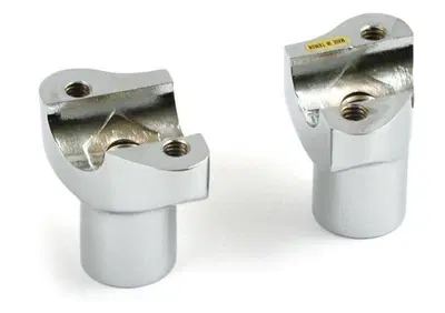Riser OEM Style, dritti, alti 2’’ cromati, Per man  - Annuncio 8826976