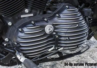 Coperchio primaria Ribster nero cut Per Sportster EMD - Annuncio 8556082