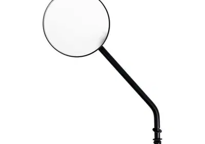 Specchietto rotondo da 4" (10cm) stelo lungo nero  - Annuncio 8546756