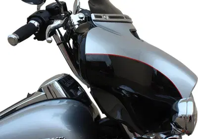 Parabrezza Klock Werks Flare nero alto 10 cm per T - Annuncio 8563918