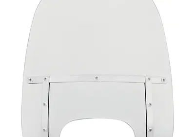 Parabrezza Memphis Fats alto 53 cm trasparente per  - Annuncio 8563753