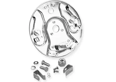 Piastra supporto cromata per freno posteriore Per  - Annuncio 8554689