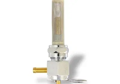 Rubinetto benzina Monster Flow alto flusso - croma  - Annuncio 8550457