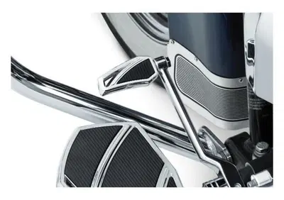 Pedalino cambio Kuryakyn Phantom gomma nera, croma  - Annuncio 8555349