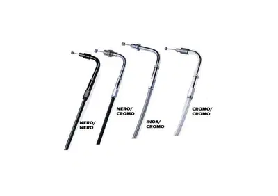 Cavo acceleratore inox/cromo per Softail dal 1996 Barnett - Annuncio 8551641